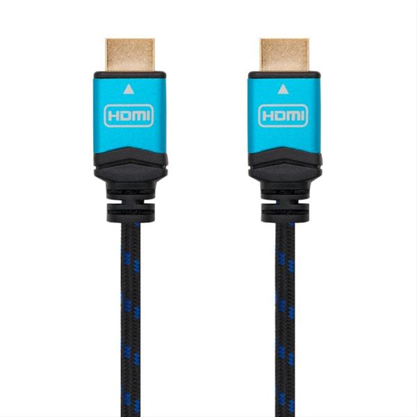 CABO HDMI V2.0 4K 60HZ 18GBPS, AM-AM, NANOCABO BLUE 1M