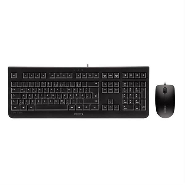 TECLADO E RATO CHERRY USB DC 2000 PRETO