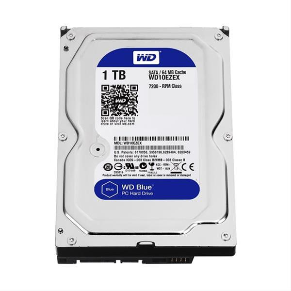 HD 3,5" WESTERN DIGITAL 1 TB SATA 3 AZUL 7200