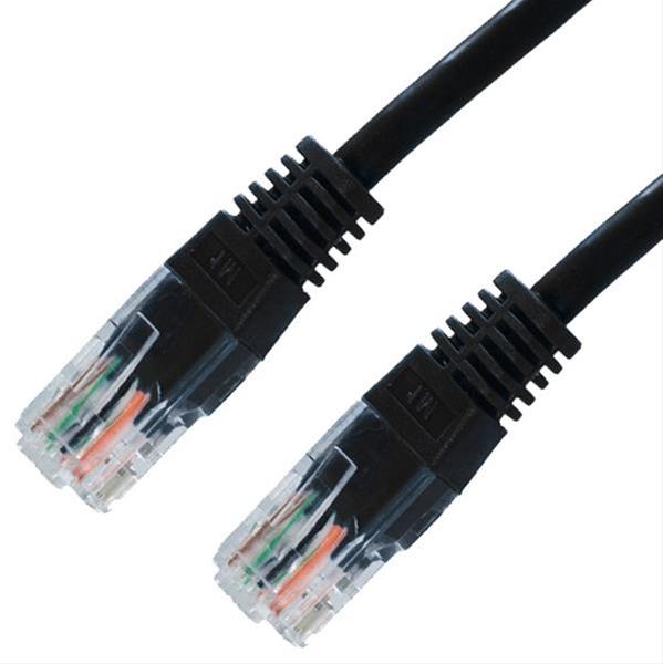 CABO DE REDE RJ45 CAT.6 UTP AWG24,1M NANOCABO PRETO