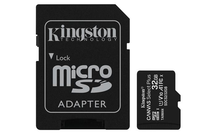 MEMÓRIA MICRO SD 32GB XC1 C10 A1 KINGSTON