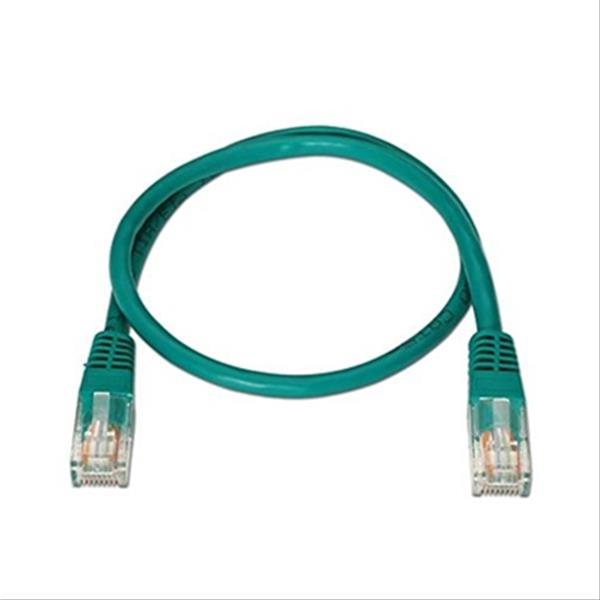 CABO DE REDE RJ45 CAT.6 UTP AWG24,0,5M NANOCABO VERDE