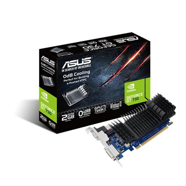 VGA ASUS GEFORCE GT730 2GB GDDR5 R.PASSIVE LP