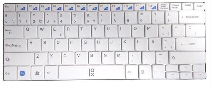 TECLADO SLIM MINI SEM FIO PRIMUX T2 BRANCO