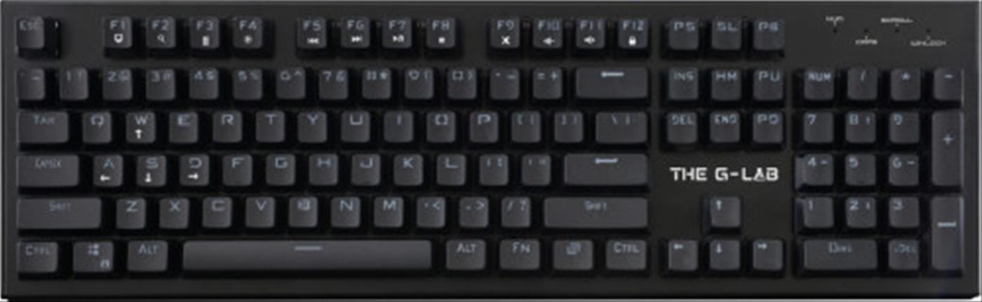 TECLADO COM FIO G-LAB KEYZ CARBON V3/SP