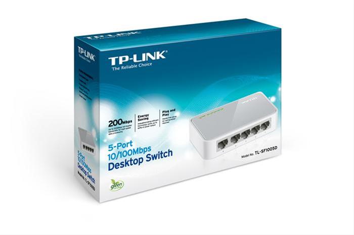 Switch 5 portas 10/ 100 Tp-Link