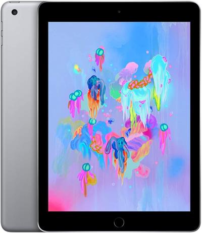 RENOVADO iPad 2018 32GB WiFi Space Grey sem cabo, sem carregador, 1 ano CARRO